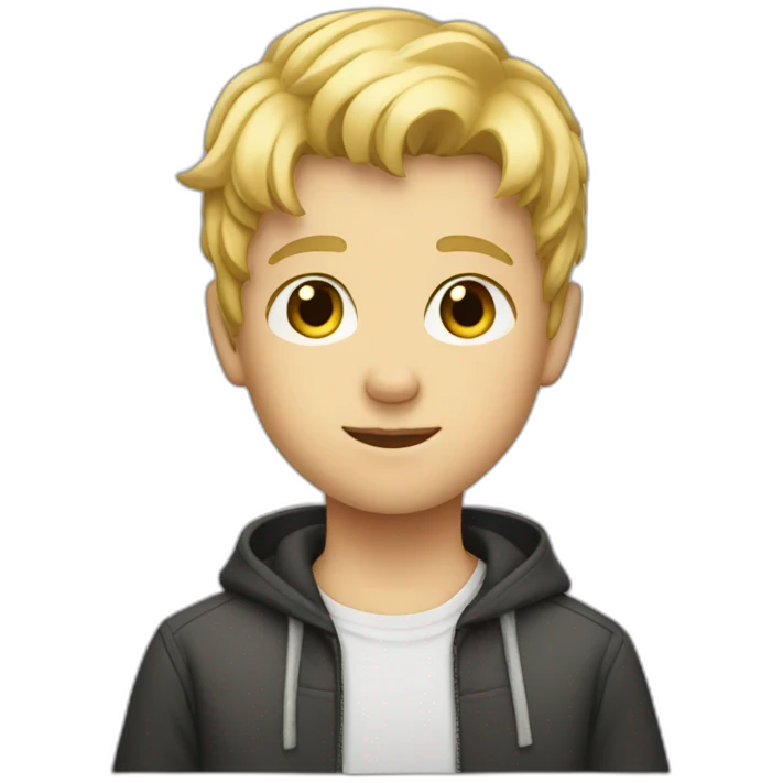 blonde boy emoji