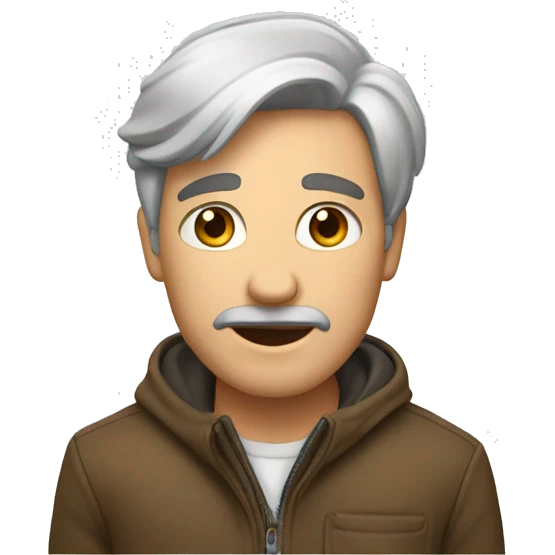 Человек с IPhone  emoji