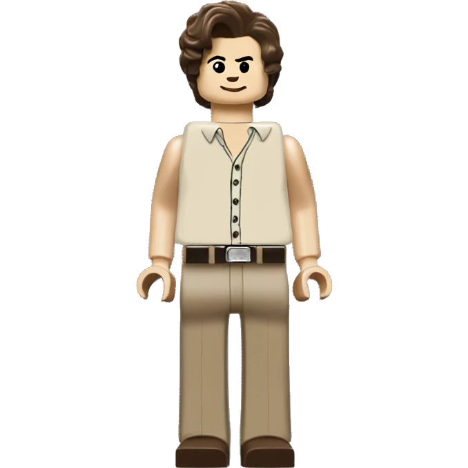HARRY STYLES lego full body emoji