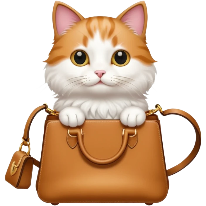 cat holding a birkin emoji