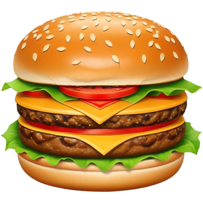 Gucci burger emoji