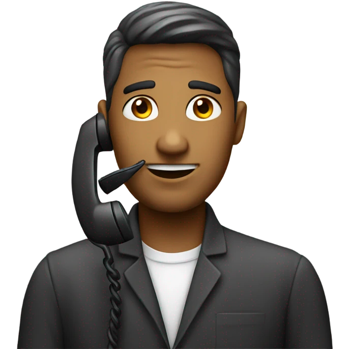 telephone call picker only  emoji