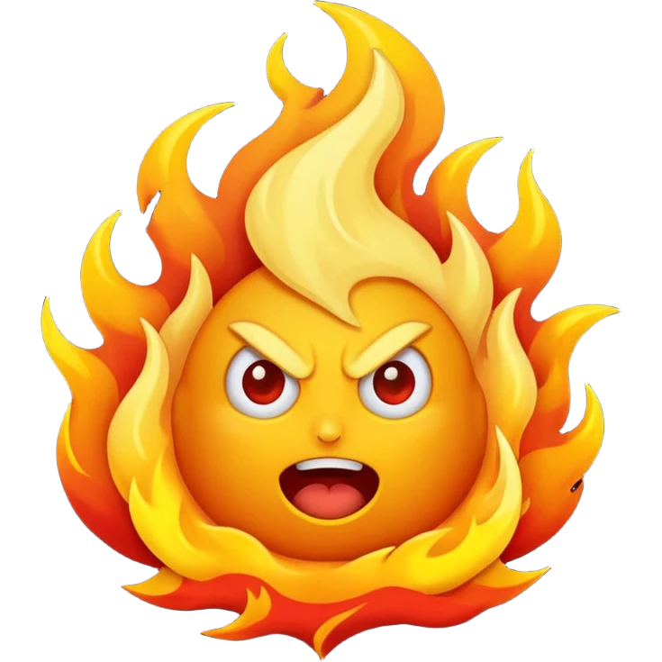 Raging Firestorm emoji