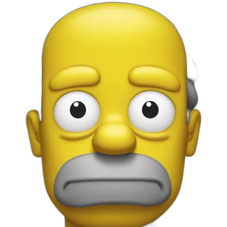 Homer simpsons emoji