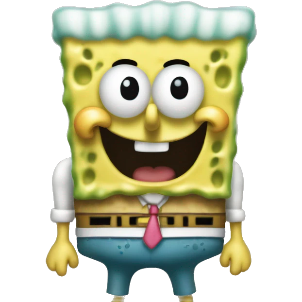 SpongeBob in nder  emoji