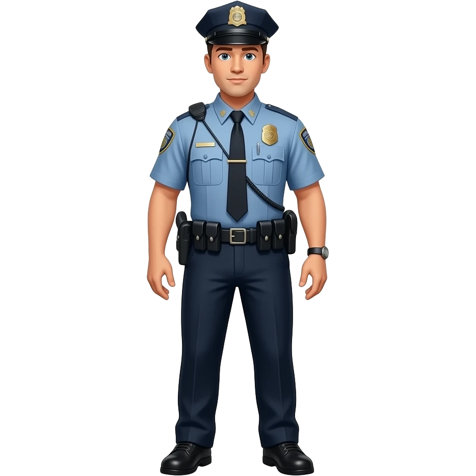 Patrolling by security emoji