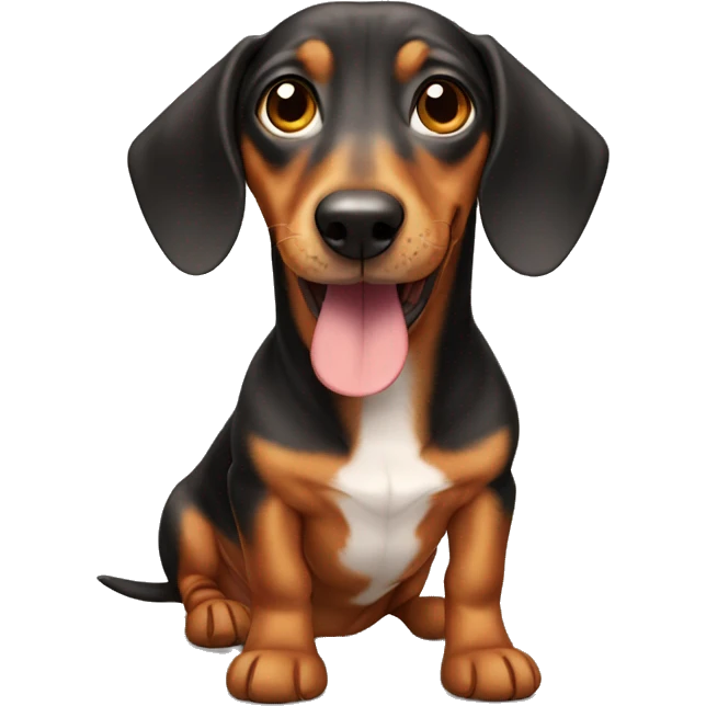 Ducshund emoji