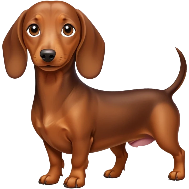 perro salchicha emoji