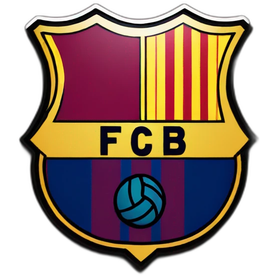 Fc barcelona badge emoji