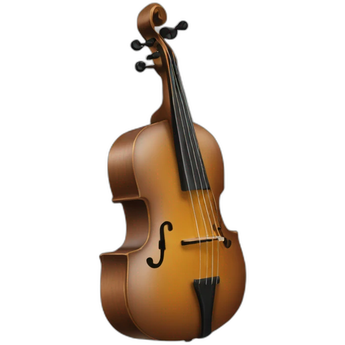 instrument on white background. emoji