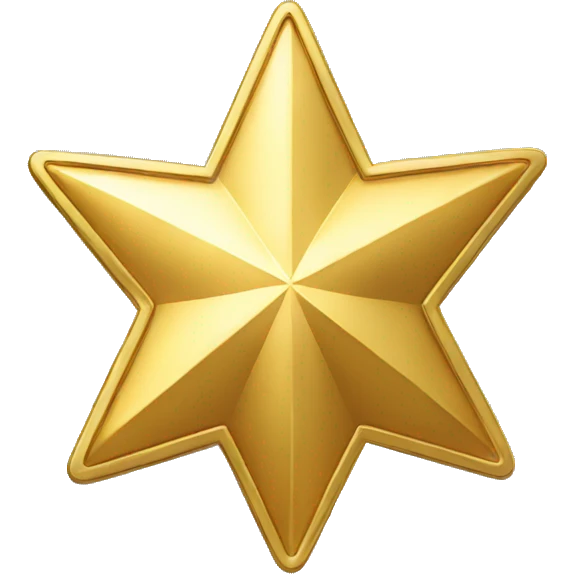 gold star space token coin emoji