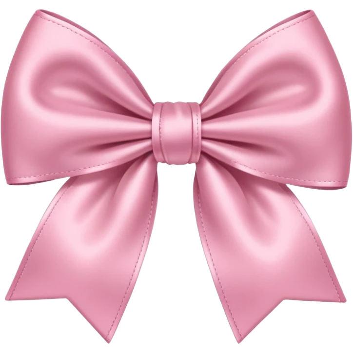 Baby pink bow emoji