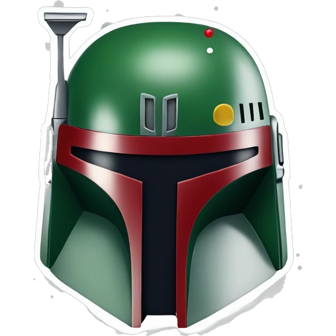 boba fett christmas emoji