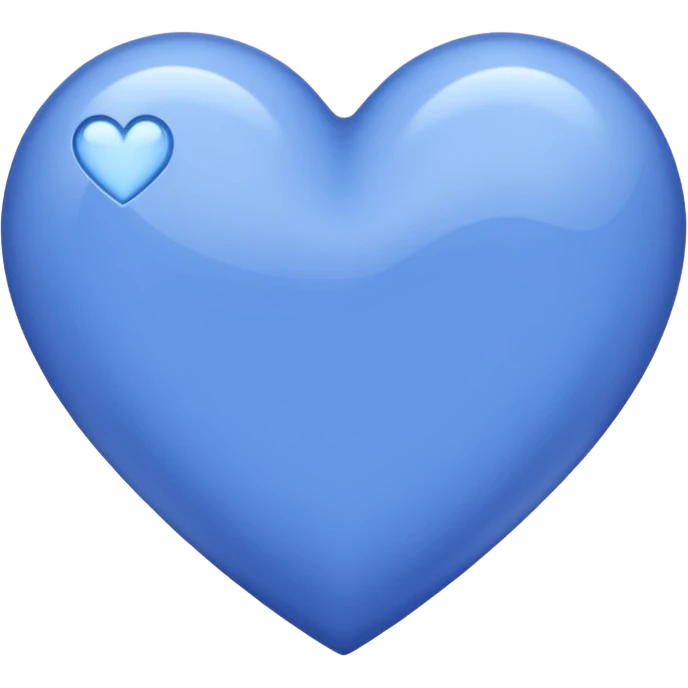 periwinkle color heart emoji