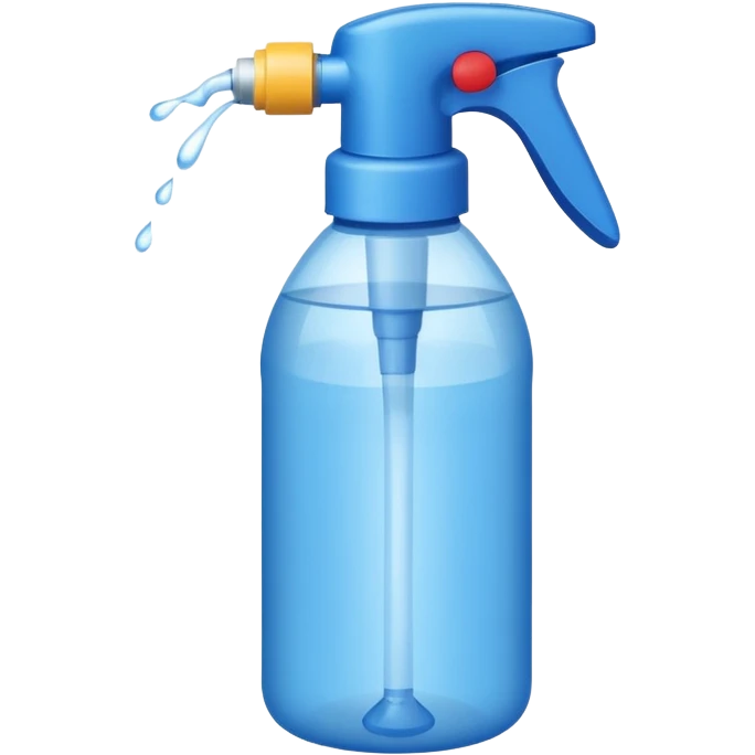 Water spray bottle emoji