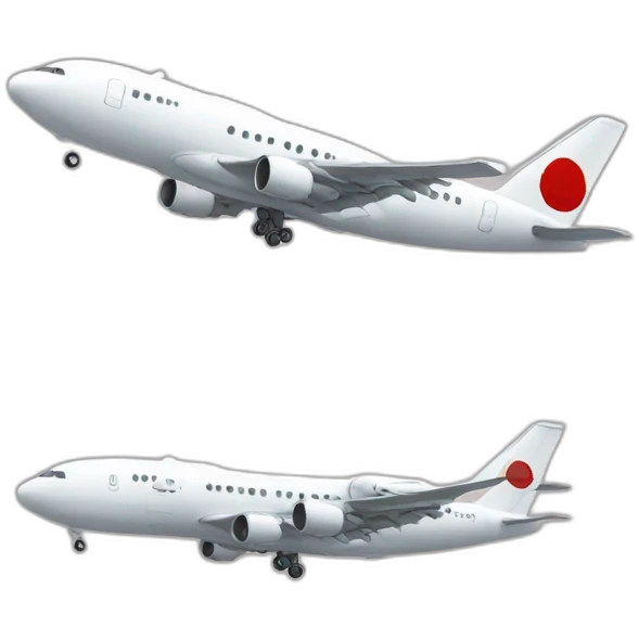 Japon plane  emoji