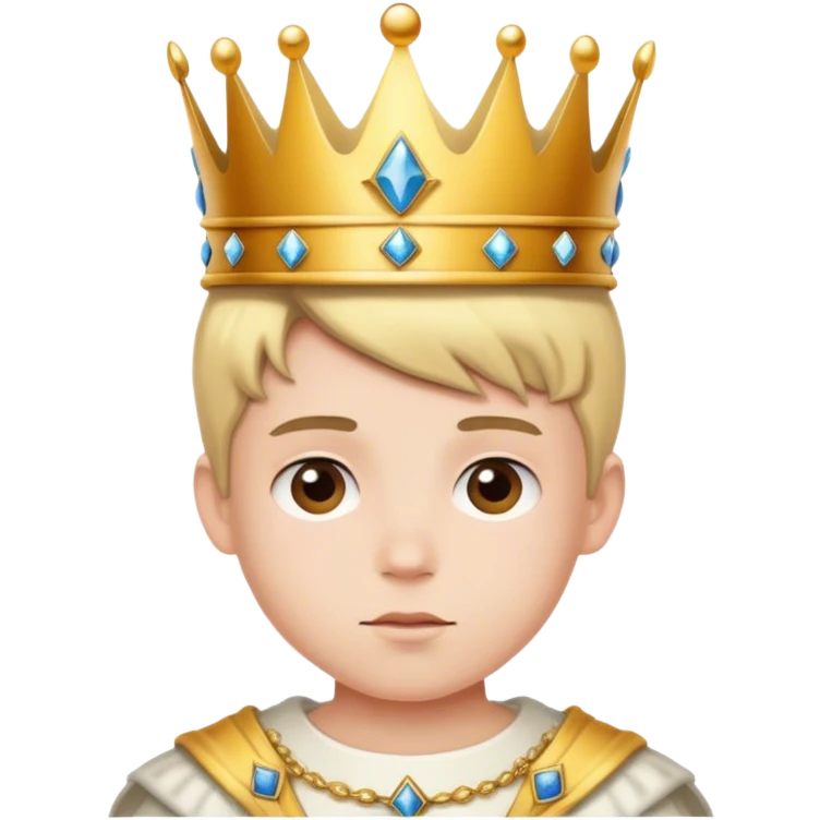 Kid is king emoji