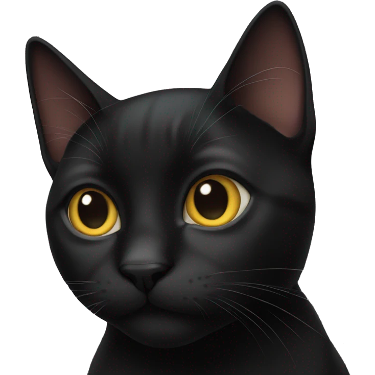 Black cat  emoji