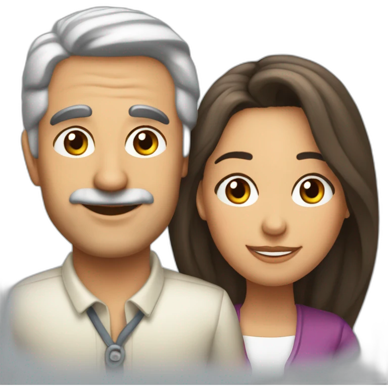 Jorge Barriuso  y Belén Sánchez emoji
