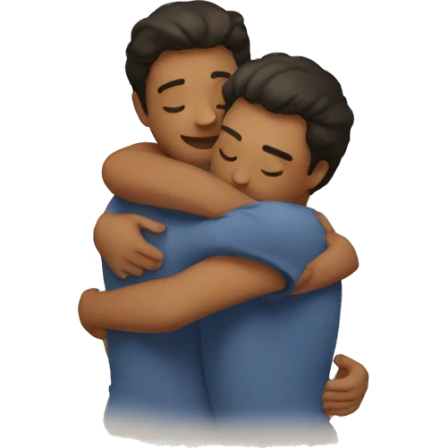 Hugging emoji
