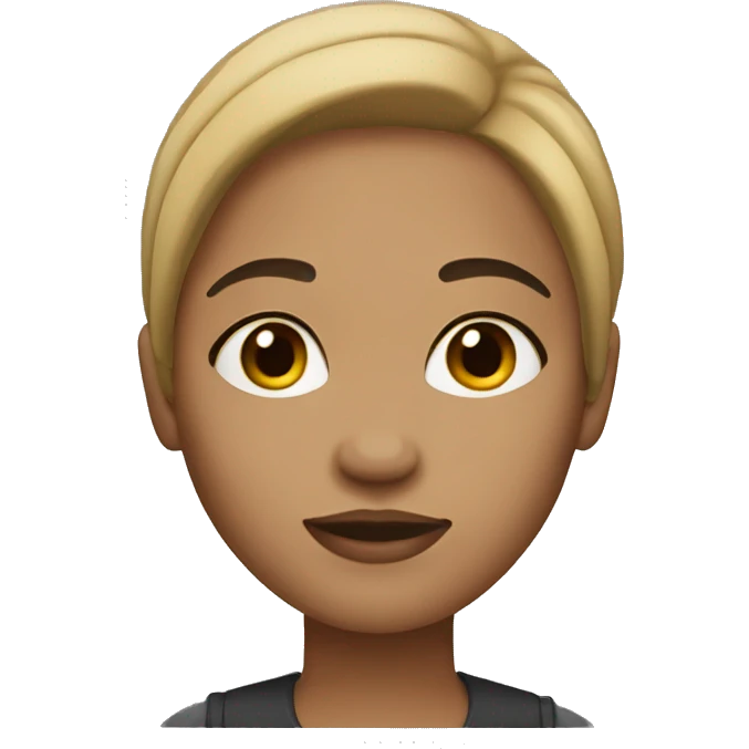 light skin women with straight hair emoji
