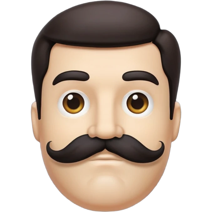 Mustache emoji