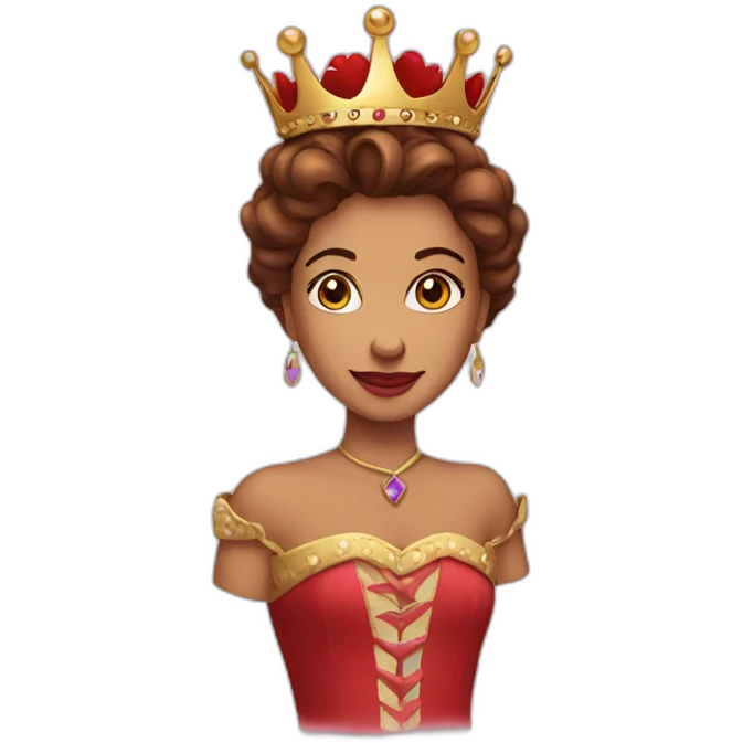 Queen heart emoji