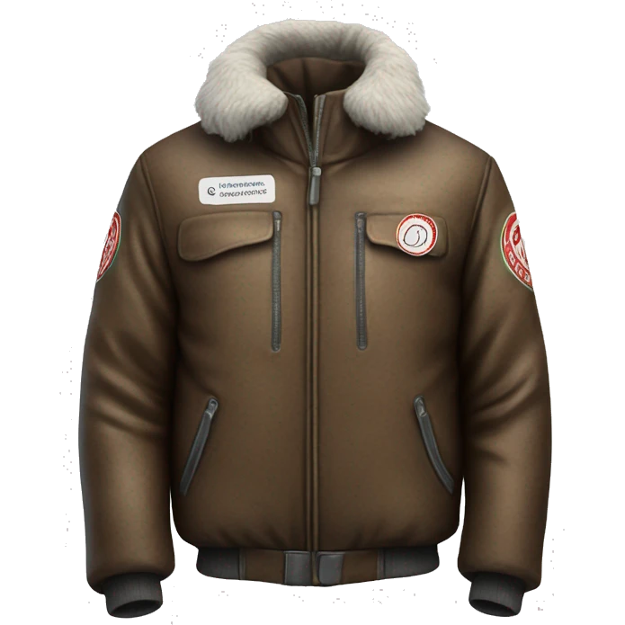 photorealistic North Pole Jacket emoji