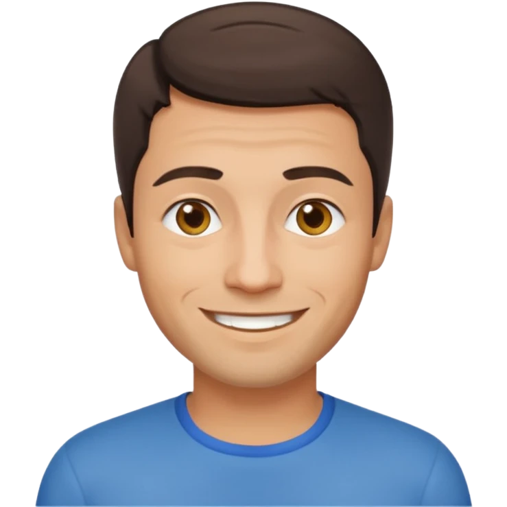 The Ukrainian man emoji