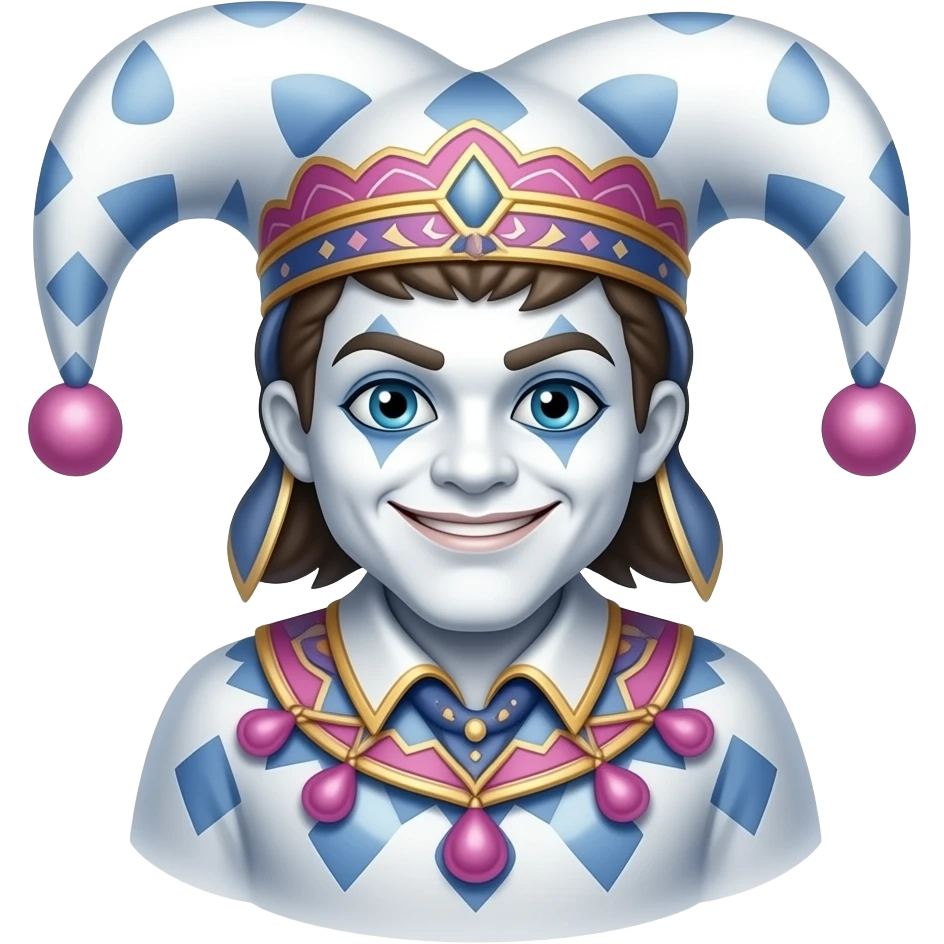 Playing card regular joker emoji