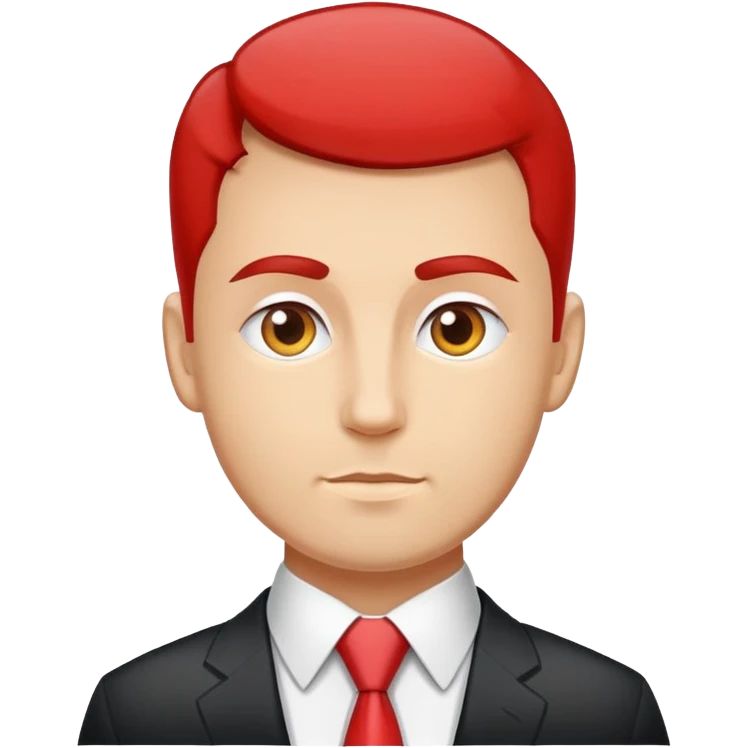 tie man polish-flag emoji