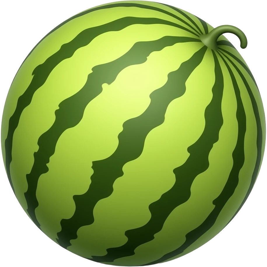 Yellow Watermelon emoji