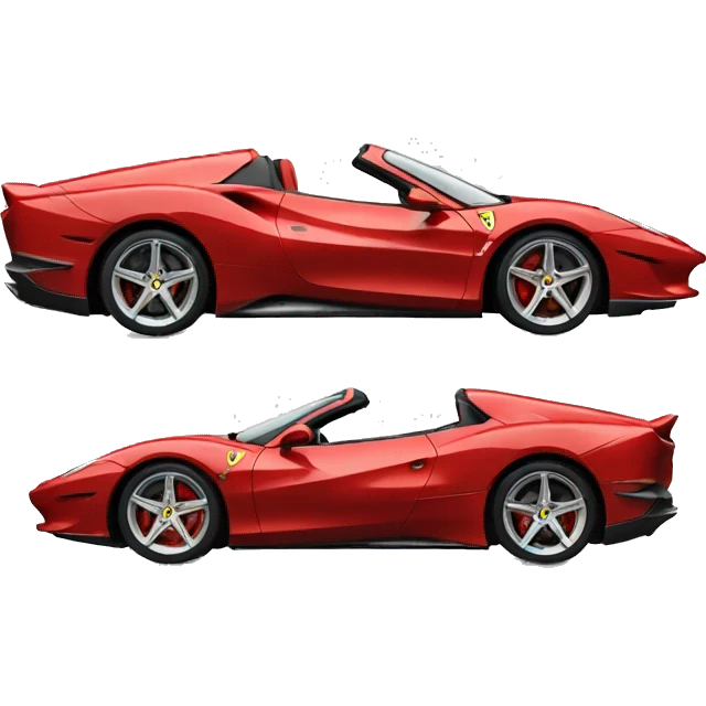ferrari car emoji