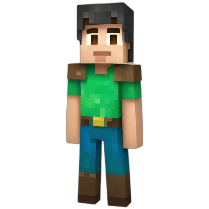 Minecraft steve emoji