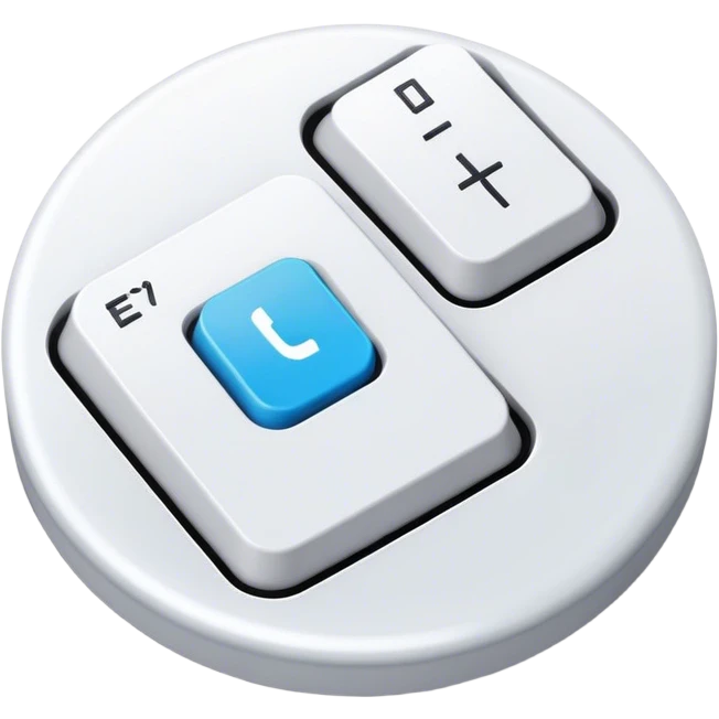 a single keyboard button windows key flat design emoji