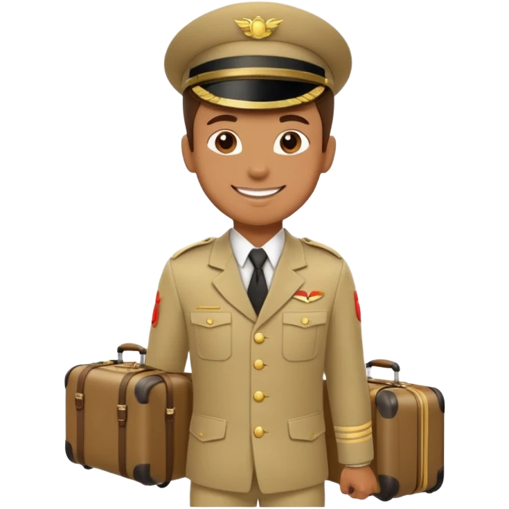bellboy luggage car emoji