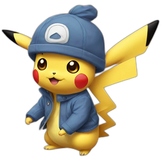 Pikachu rouge emoji