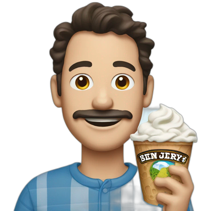 ben and jerrys emoji