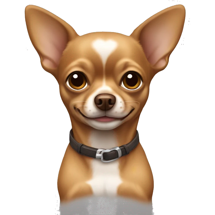 Brown chihuahua  emoji