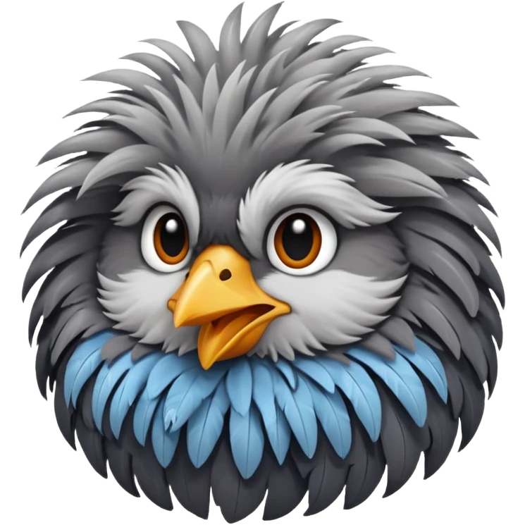 گربه پرنده  emoji