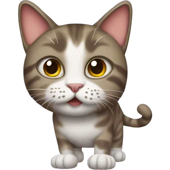 cat in funny shoes emoji
