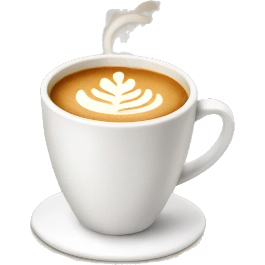 Chai latte emoji