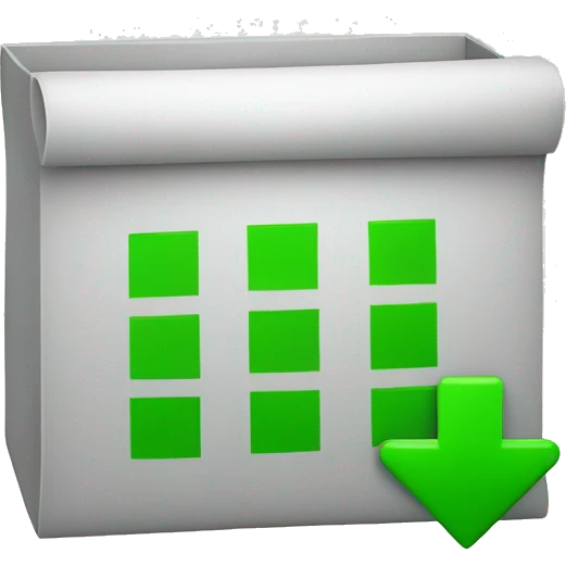 Checked checkbox green  emoji
