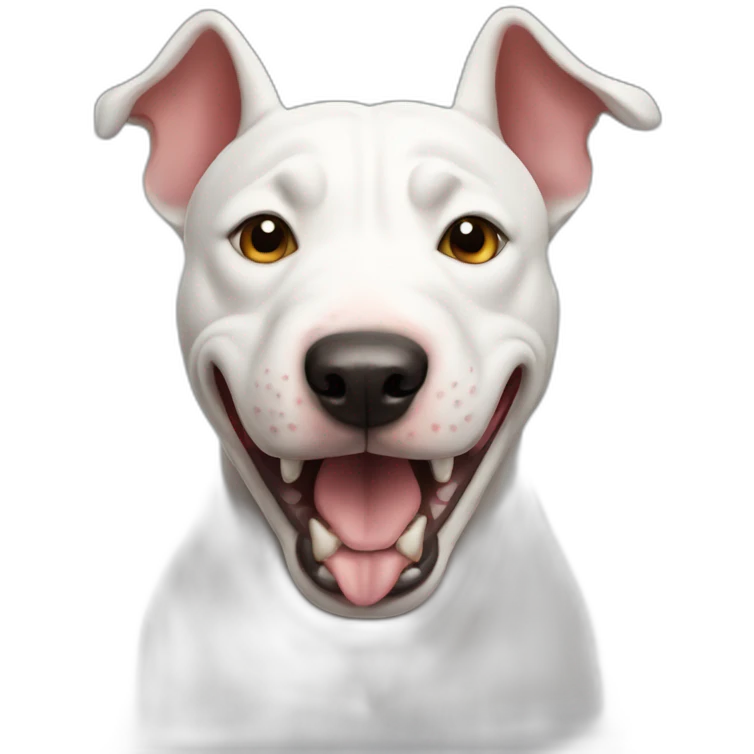 angry bull terrier emoji