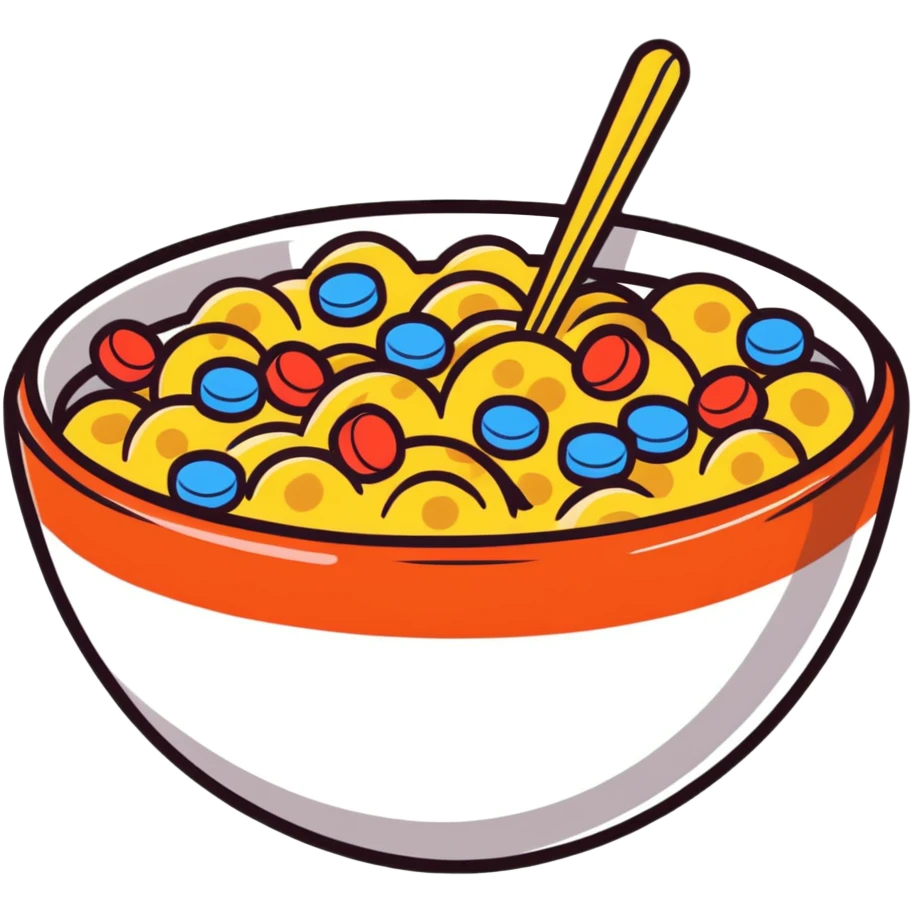 Bowl of cereal  emoji