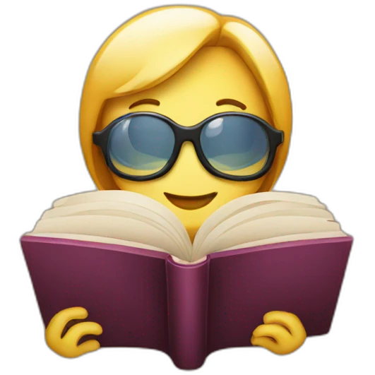 read book emoji