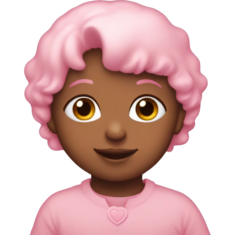 Baby pink heart emoji