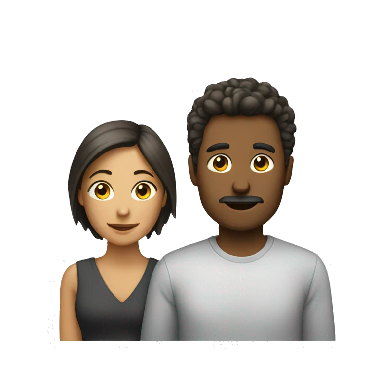 Homme avec une femme  emoji