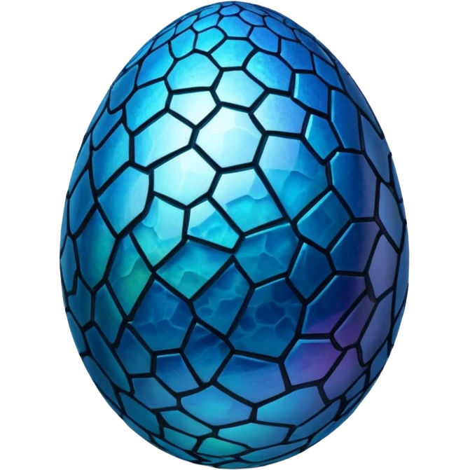 cracked cracked cracked blue dragon egg 3  emoji