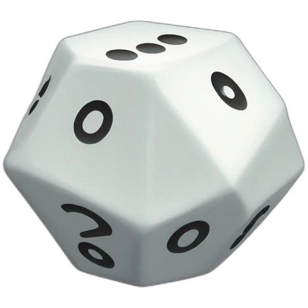 d12 dice emoji